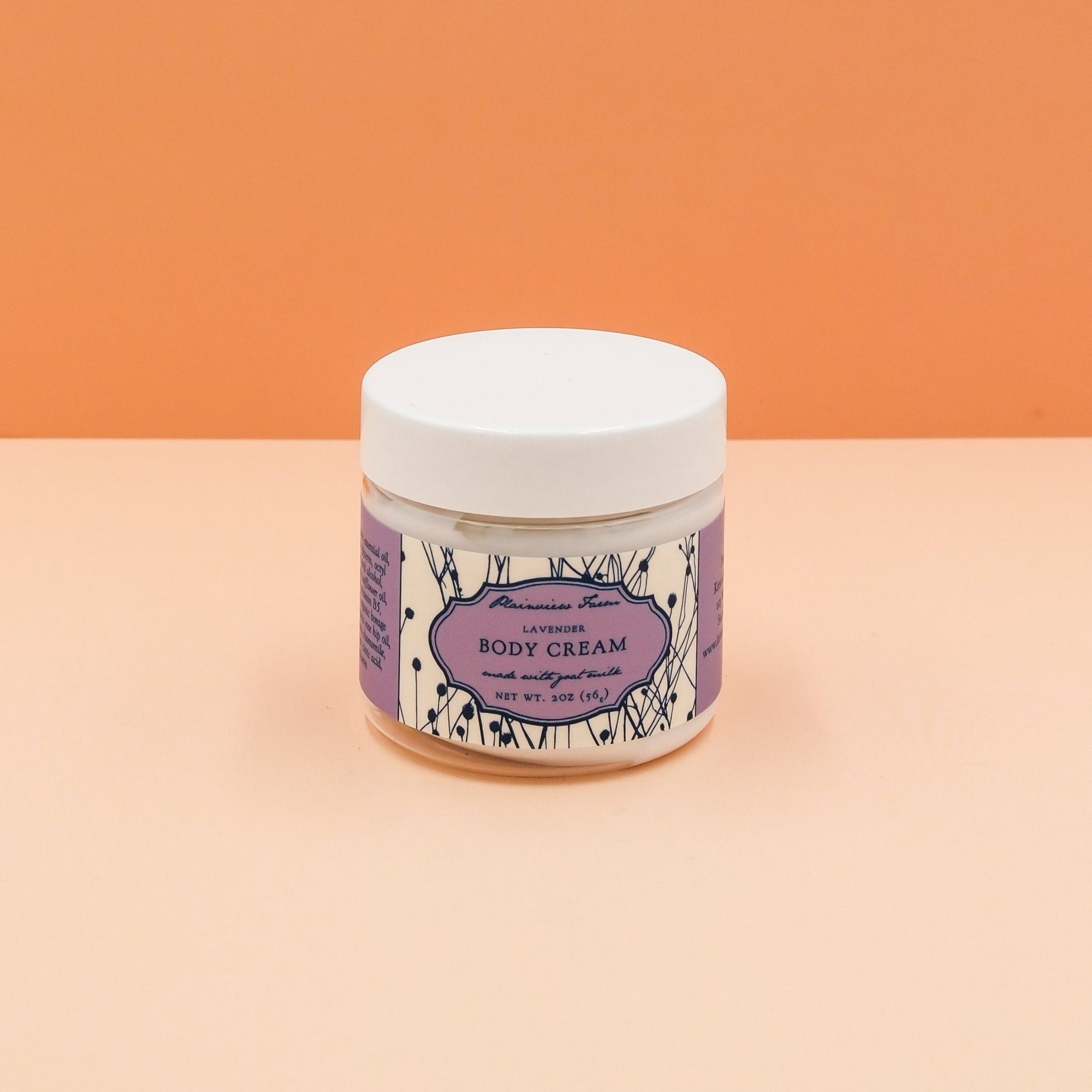 Plainview Farm All Natural Body Cream - Travel Size - Kentucky Soaps & Such