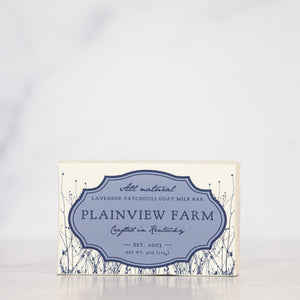 Plainview Farm Goat Milk Bar Soap - Kentucky Soaps & Such